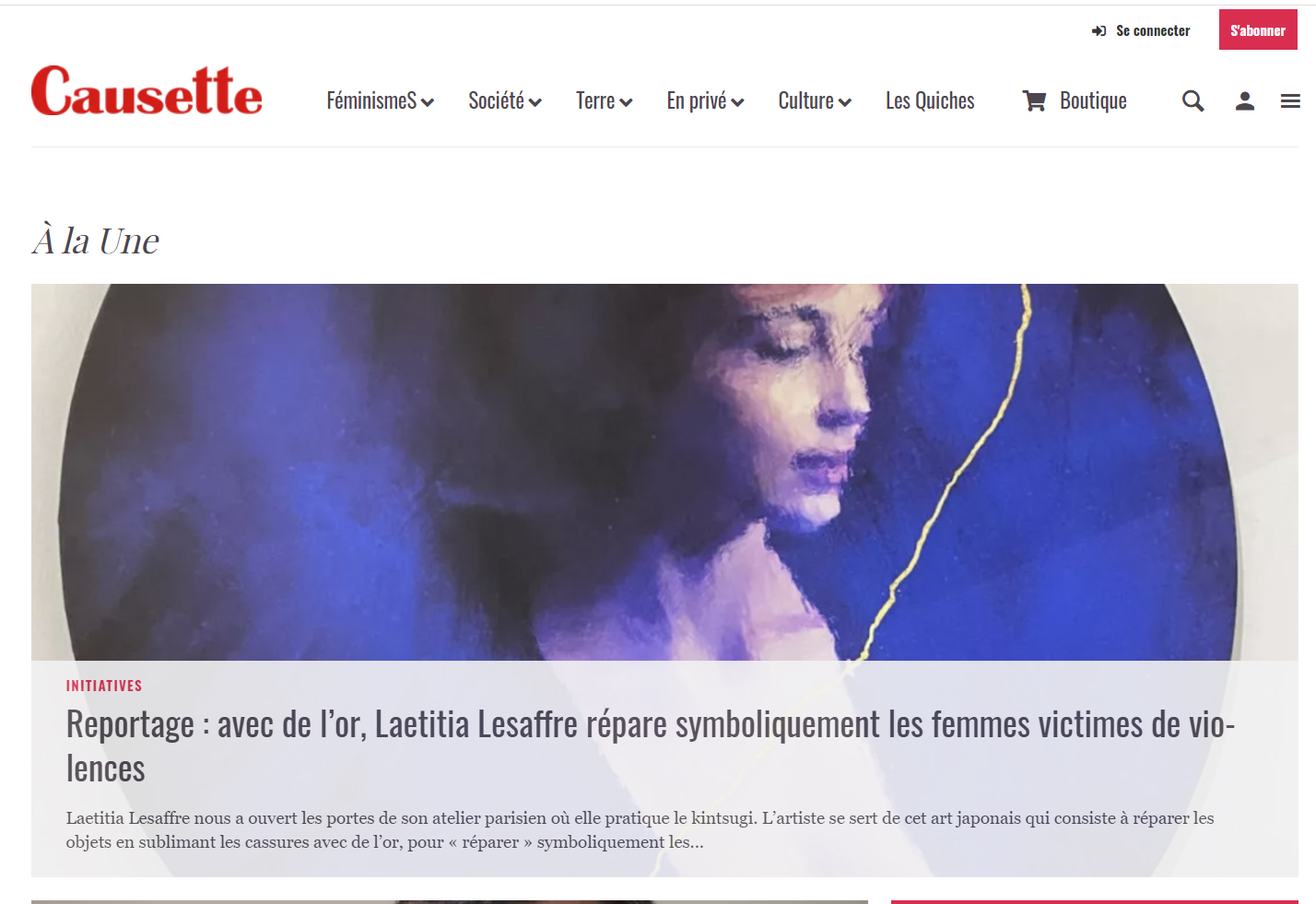 Laetitia Lesaffre portrait